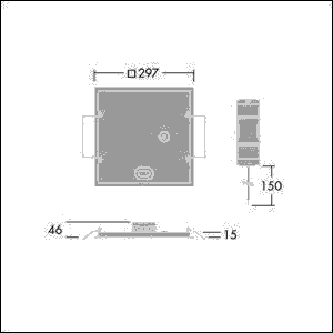 LED-Einbauleuchte OP2 1800- #96634318