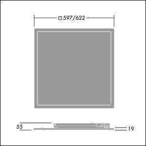LED-Einbauleuchte OP23800-840MPTHFQ625