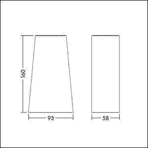 LED-Wandleuchte HOLLY CONE #96633683
