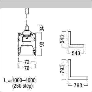 Eck-Kanal f.LED-Lichtlinie SLN2-C CL #42946355