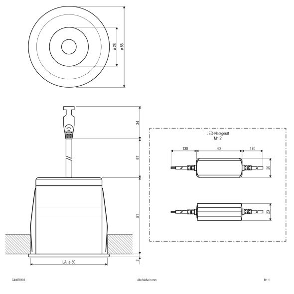 LED-Downlight C44070102