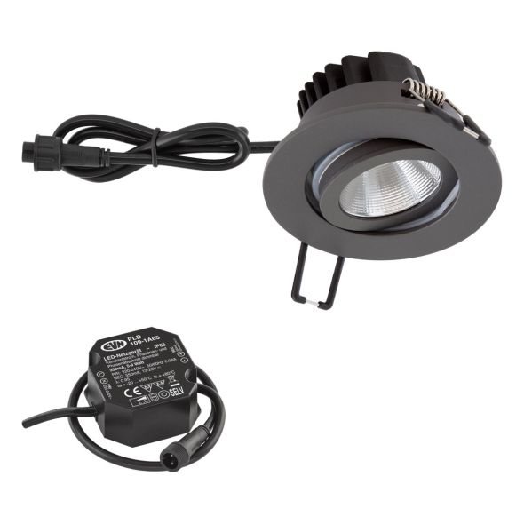 LED-Einbauleuchte IP65 PC650N616D2W LED-Einbauleuchte IP65 PC650N616D2W