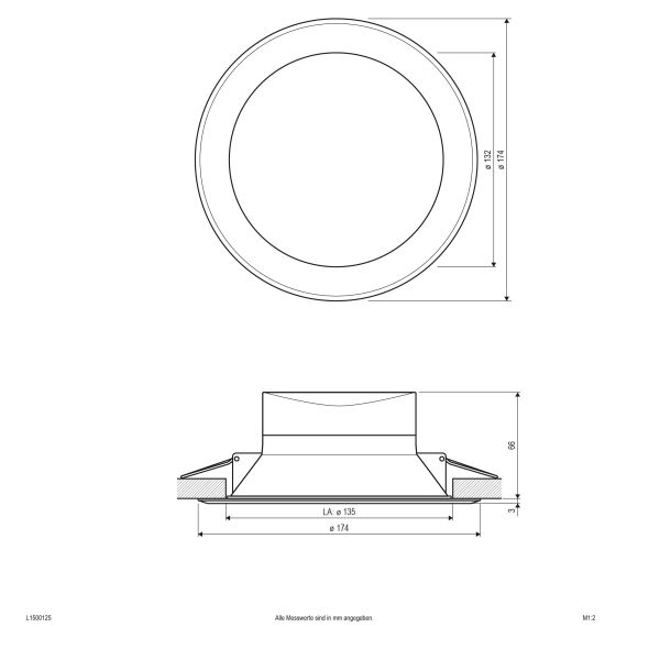 LED-Einbauleuchte L1500125