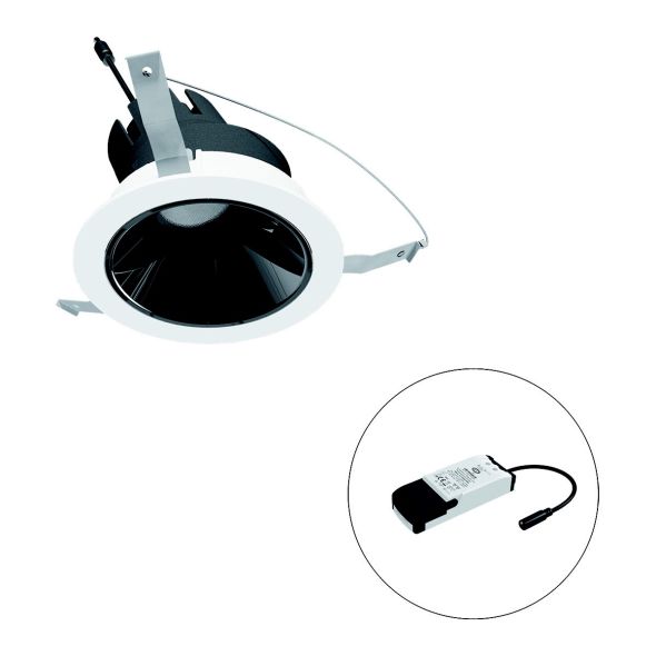 LED-Einbauleuchte modular F02R09AM0627L38P