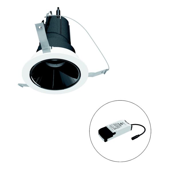 LED-Einbauleuchte modular F02R09SM1327L38P