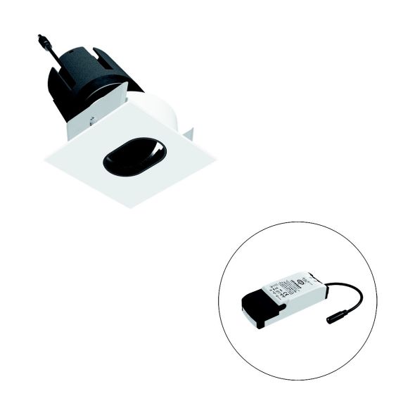 LED-Einbauleuchte modular F09RXXXM1327L15P