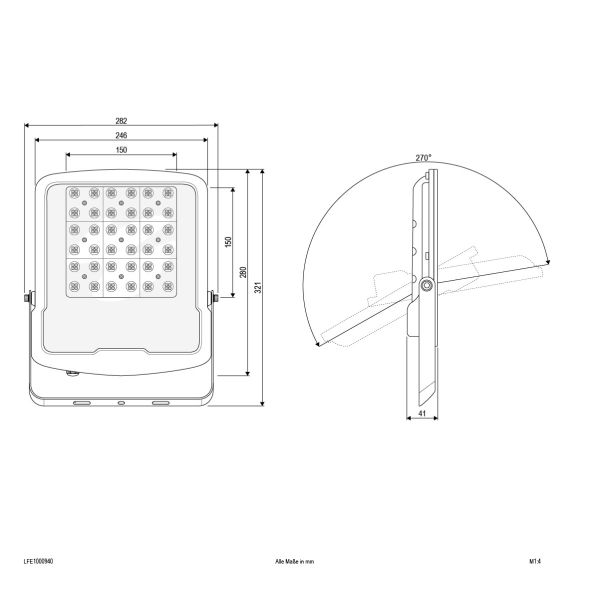 LED-Fluter LFE1000940 LED-Fluter LFE1000940