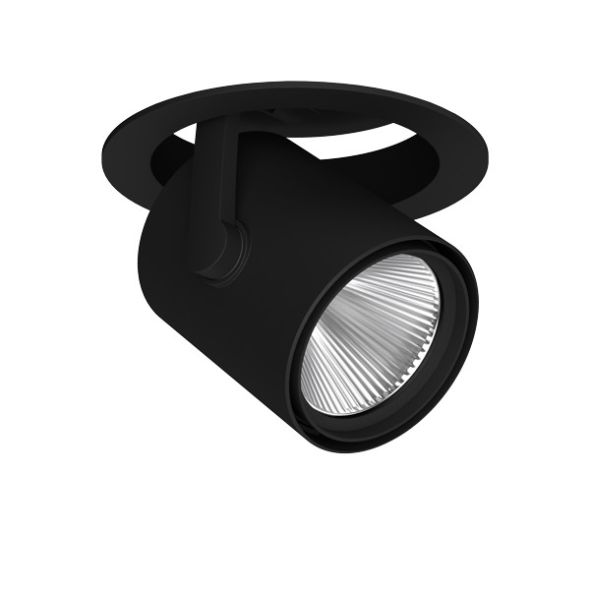 LED-Einbaustrahler JETT-R 102.930.FL sw LED-Einbaustrahler JETT-R 102.930.FL sw