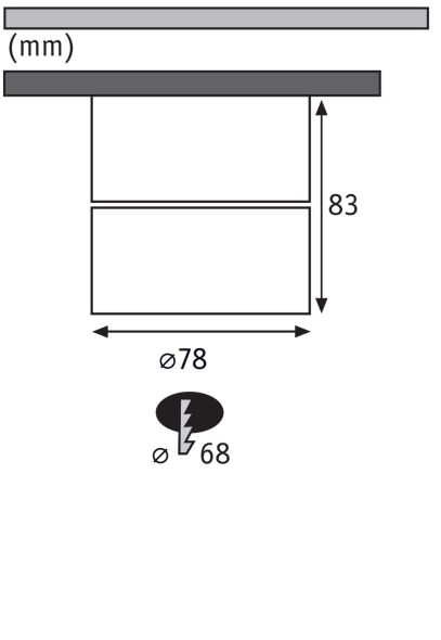 LED-Deckenleuchte 933.73