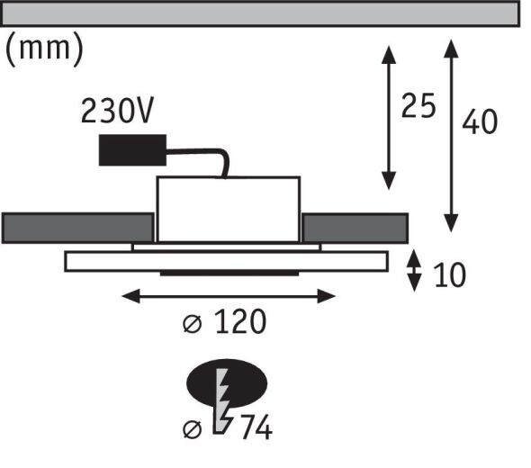 LED-Einbauleuchte 929.07