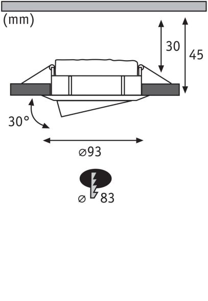 LED-Einbauleuchte 936.83