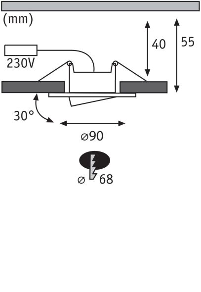 LED-Einbauleuchte 999.25