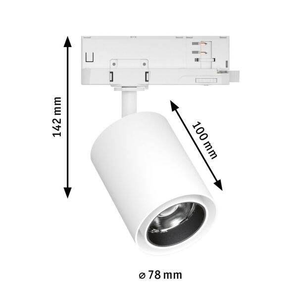 LED-Schienenspot 965.80
