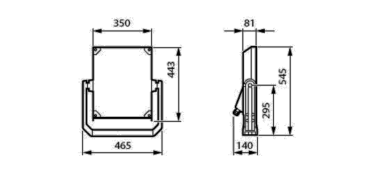 LED-Außenstrahler BVP655 LED #79613300