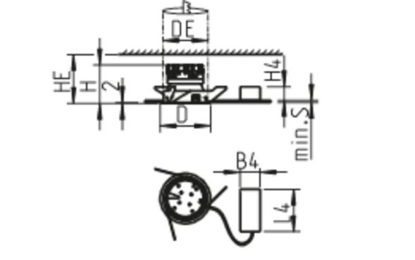 LED-Downlight ALBA R100E #0332118