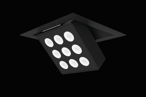 LED-Einbaustrahler QUADROP#SPG0330254AQ