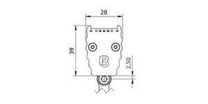 LED-Wallwasher 24VDC 626727172