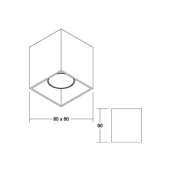 Anbaumodul quadratisch 45131170