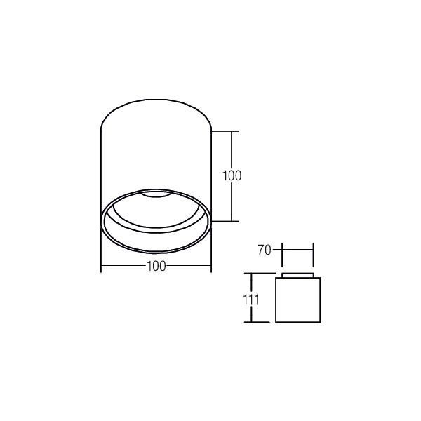 LED-Anbaudownlight 12042183