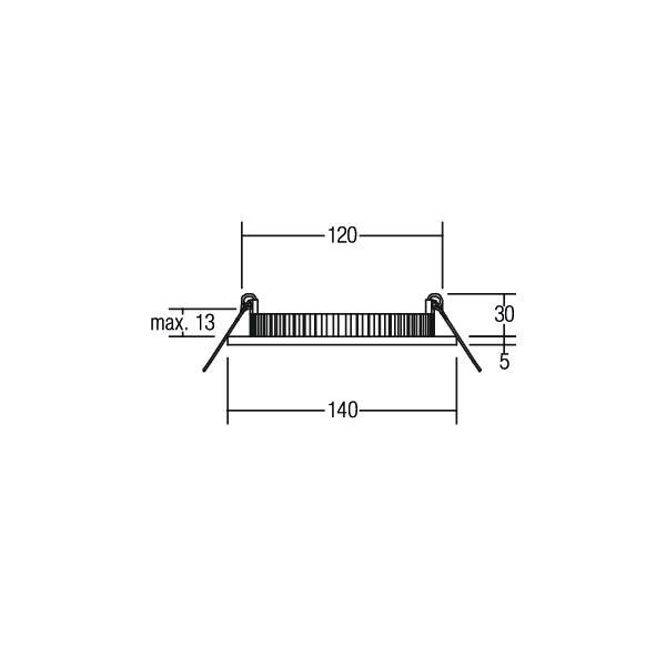 LED-Einbau-Panel 12215074