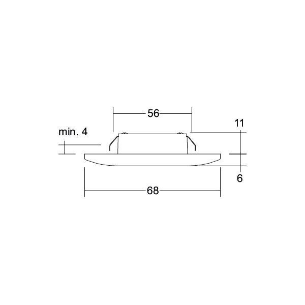 LED-Einbaudownlight 12104183