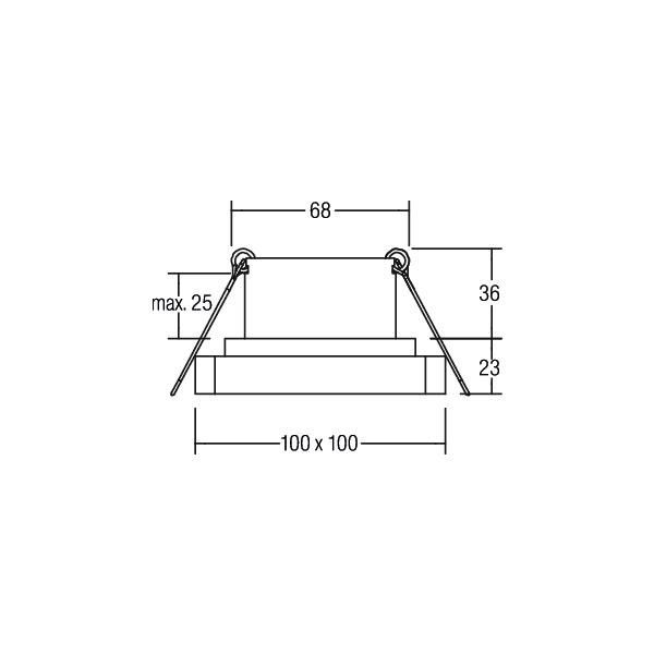 LED-Einbaudownlight 12227183