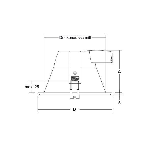 LED-Einbaudownlight 12540073