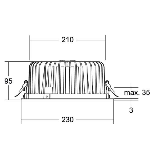 LED-Einbaudownlight 12553184