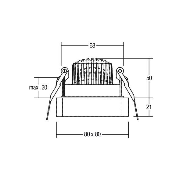 LED-Einbaustrahler 13127173