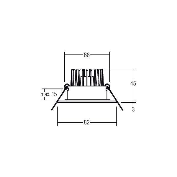 LED-Einbaustrahler 39375423