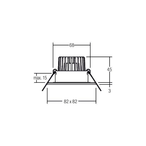 LED-Einbaustrahler 40376423
