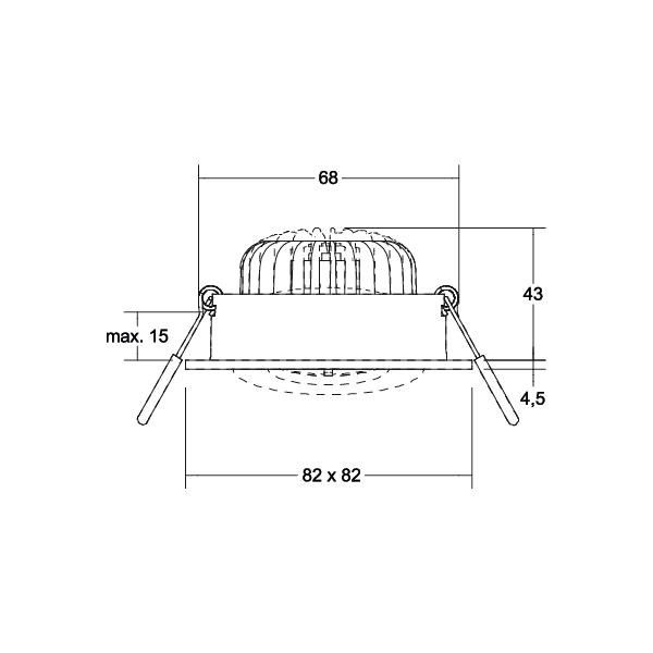 LED-Einbaustrahler 41497183