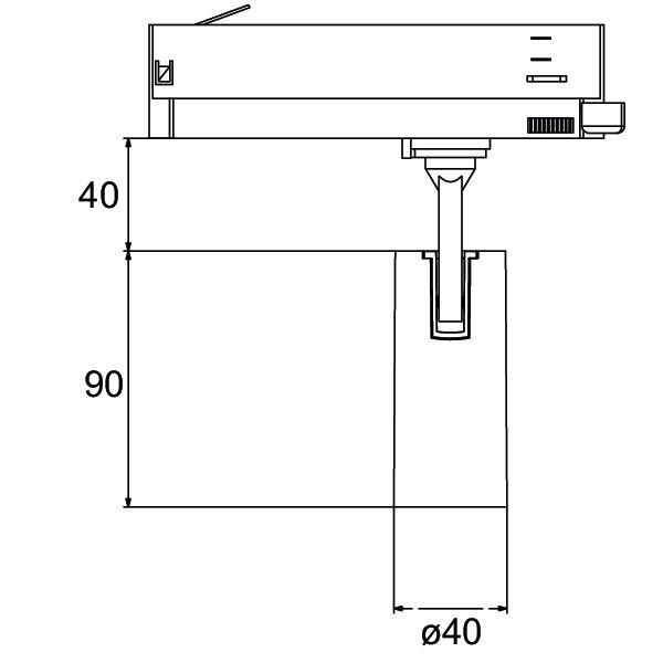 LED-Schienenstrahler 230V 88694184