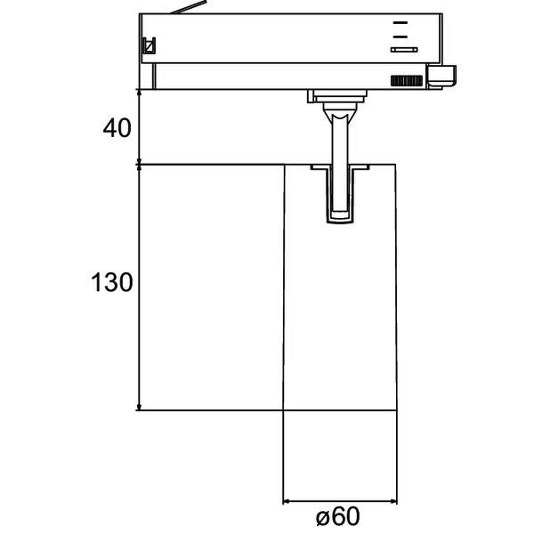 LED-Schienenstrahler 230V 88712163