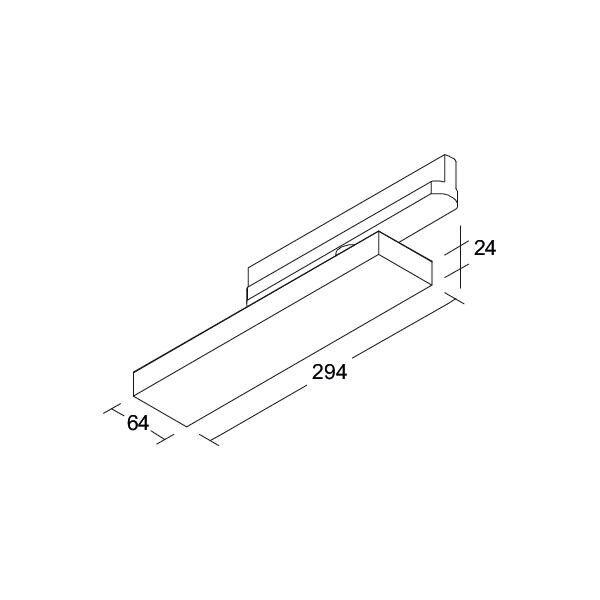 LED-Schienenstrahler 44016164DA