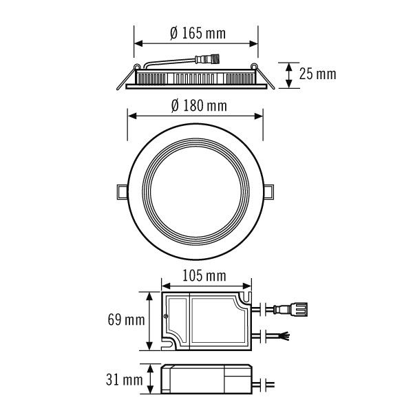 LED-Downlight ELSA-2 DL#EO10298929