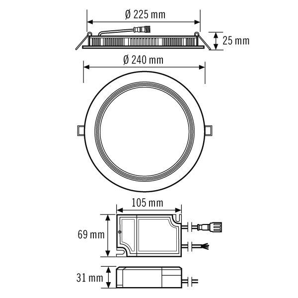 LED-Downlight ELSA-2 DL#EO10298943