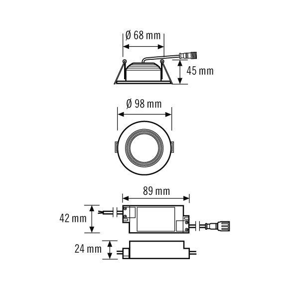 LED-Downlight ELSA-2 DL#EO10298967