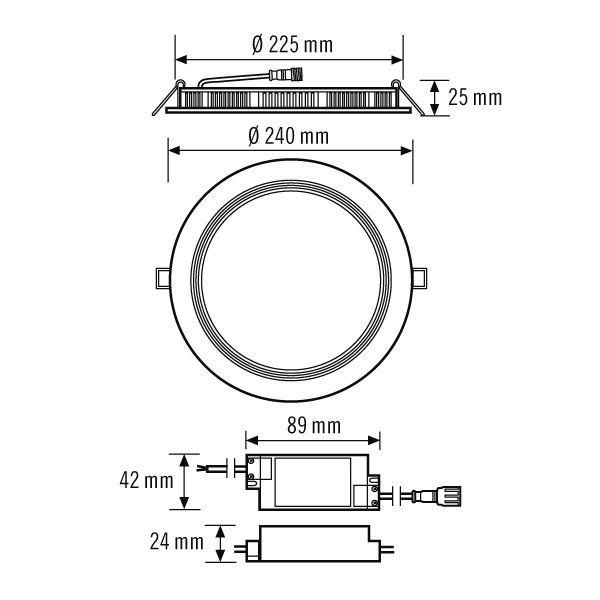 LED-Downlight ELSA-2 DL#EO10299001