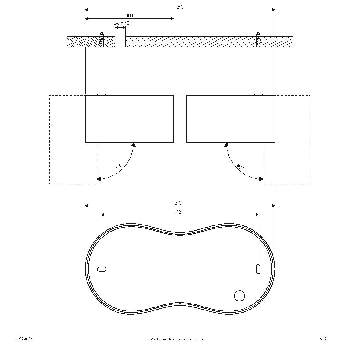 LED-Anbauleuchte AS20260102
