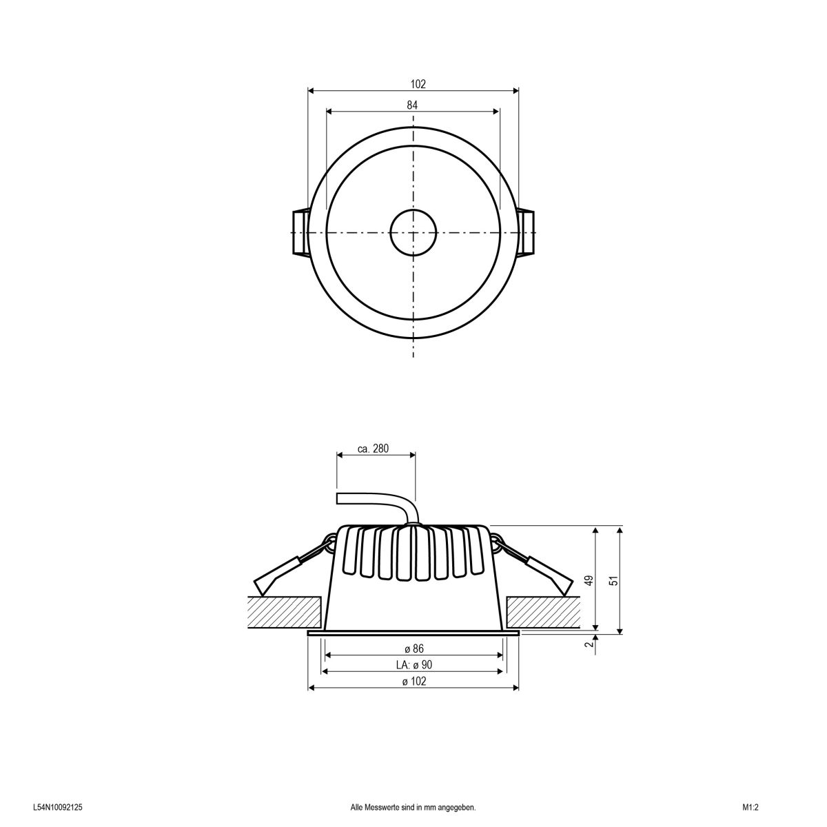 LED-Downlight C54N10092125