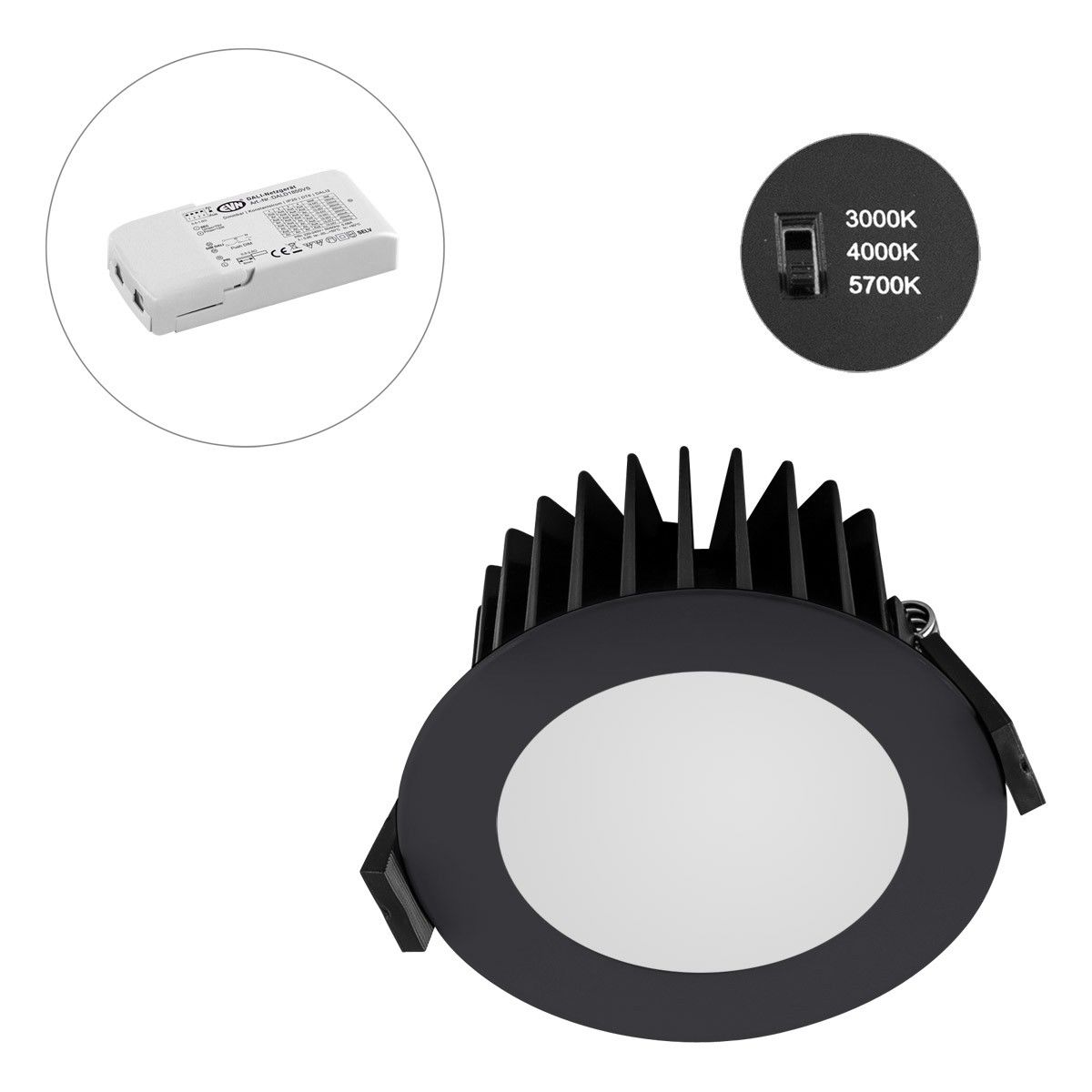 LED-Downlight L44D101625