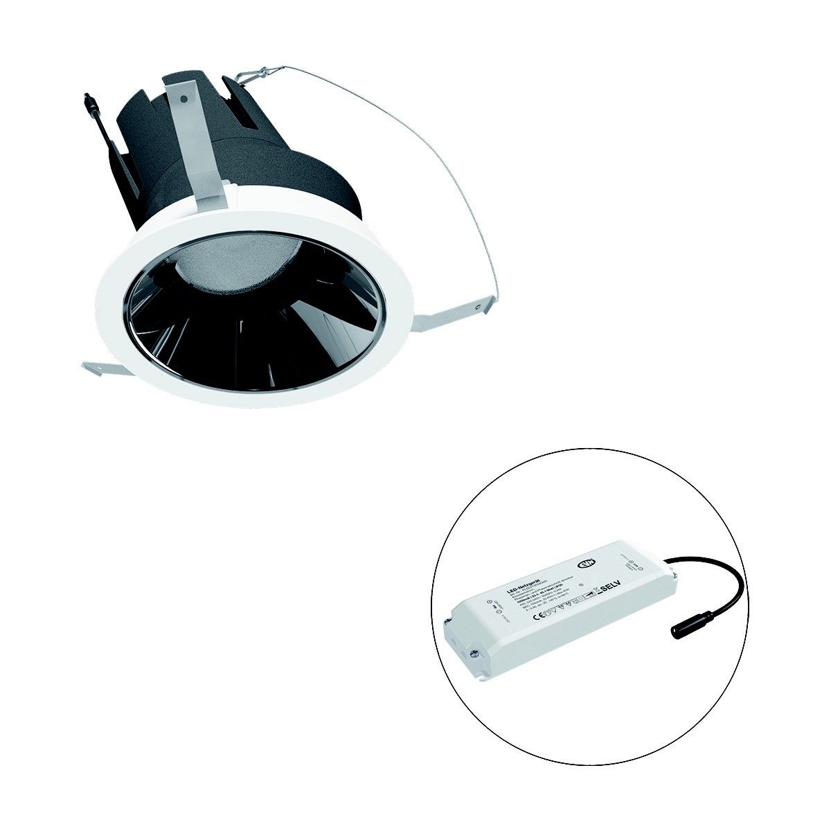 LED-Einbauleuchte modular F01R11AM3830L24P