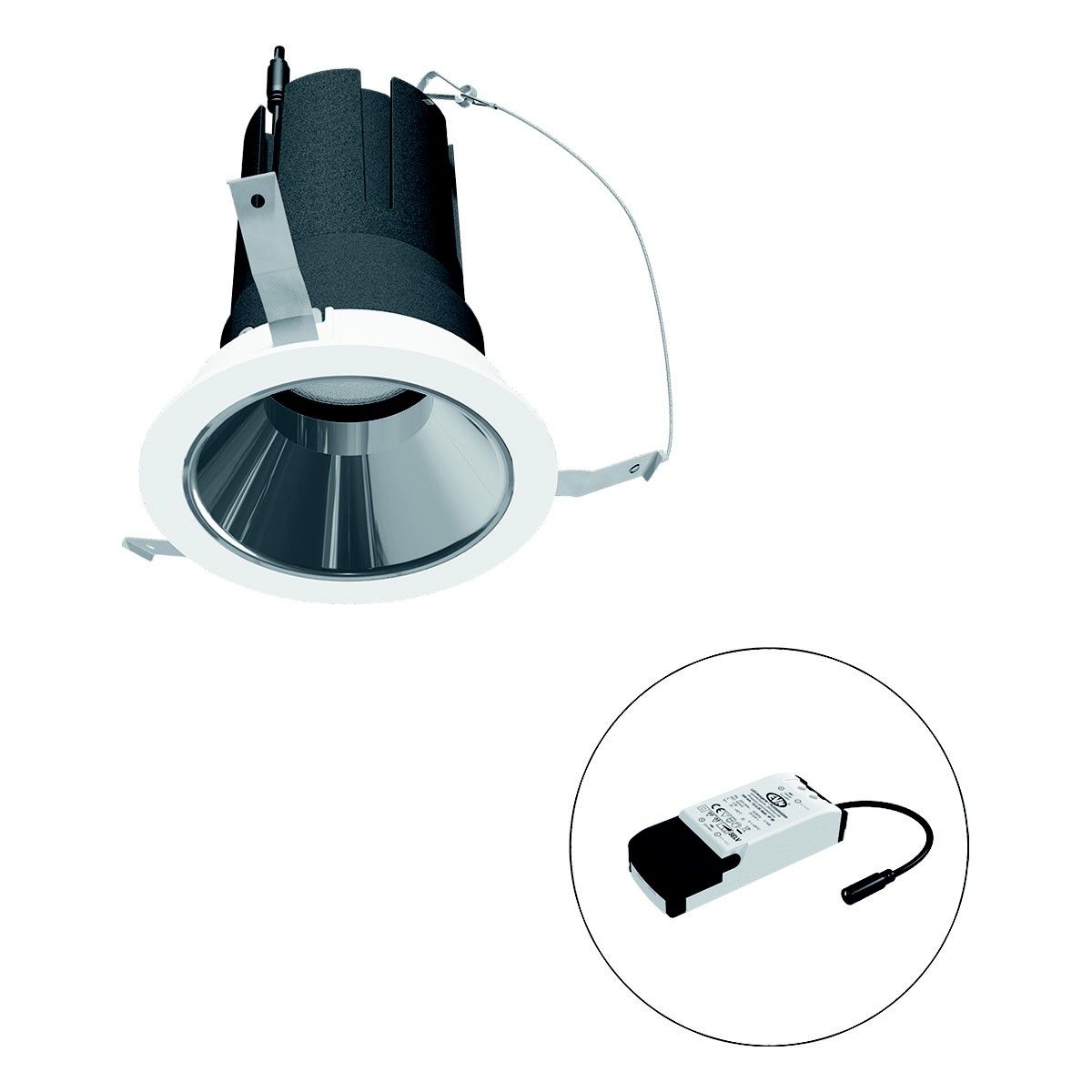 LED-Einbauleuchte modular F01R11SM1840L24P