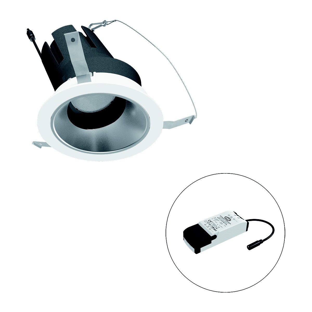 LED-Einbauleuchte modular F01R14AM1830L24P