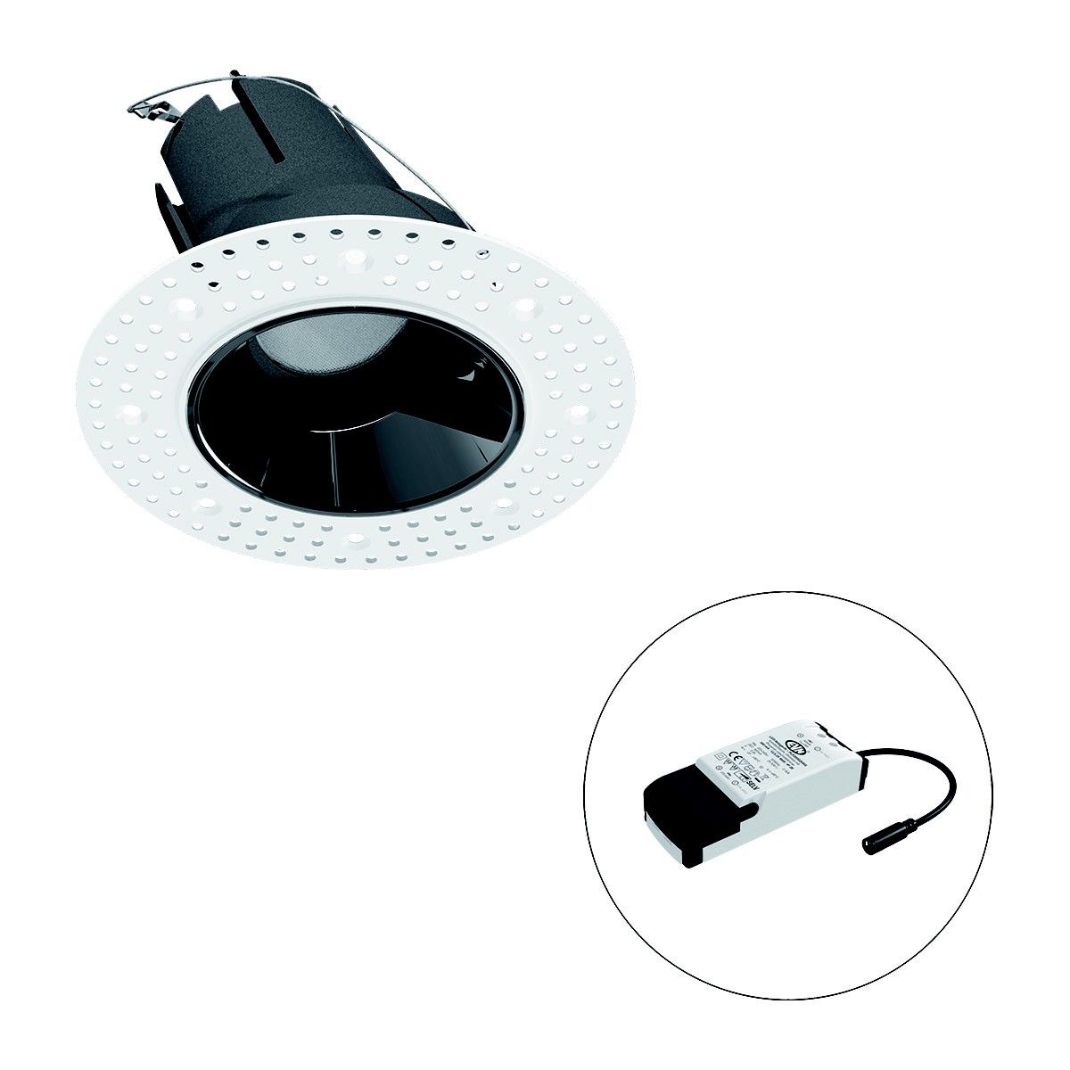 LED-Einbauleuchte modular F02R09AM1840L55P