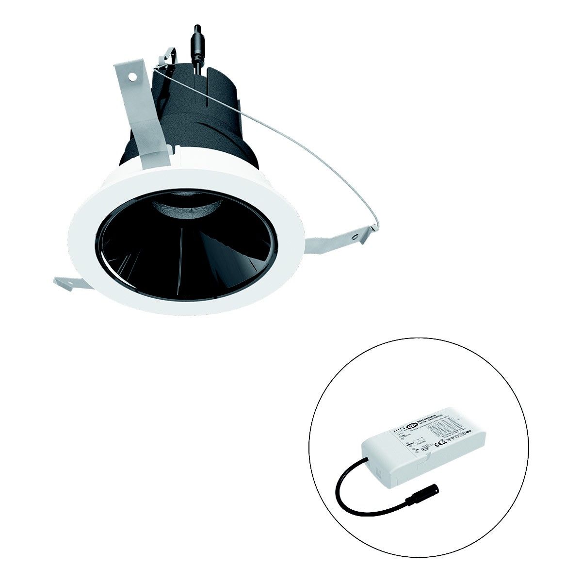 LED-Einbauleuchte modular F02R09SM0640L24D