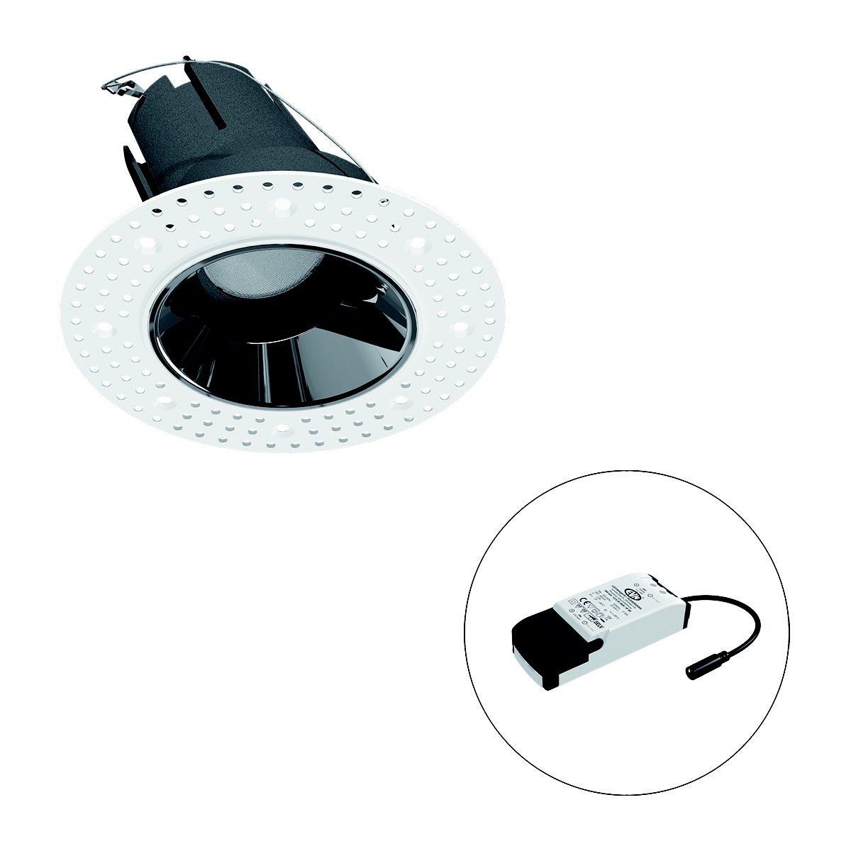 LED-Einbauleuchte modular F02R11AM1840L38P