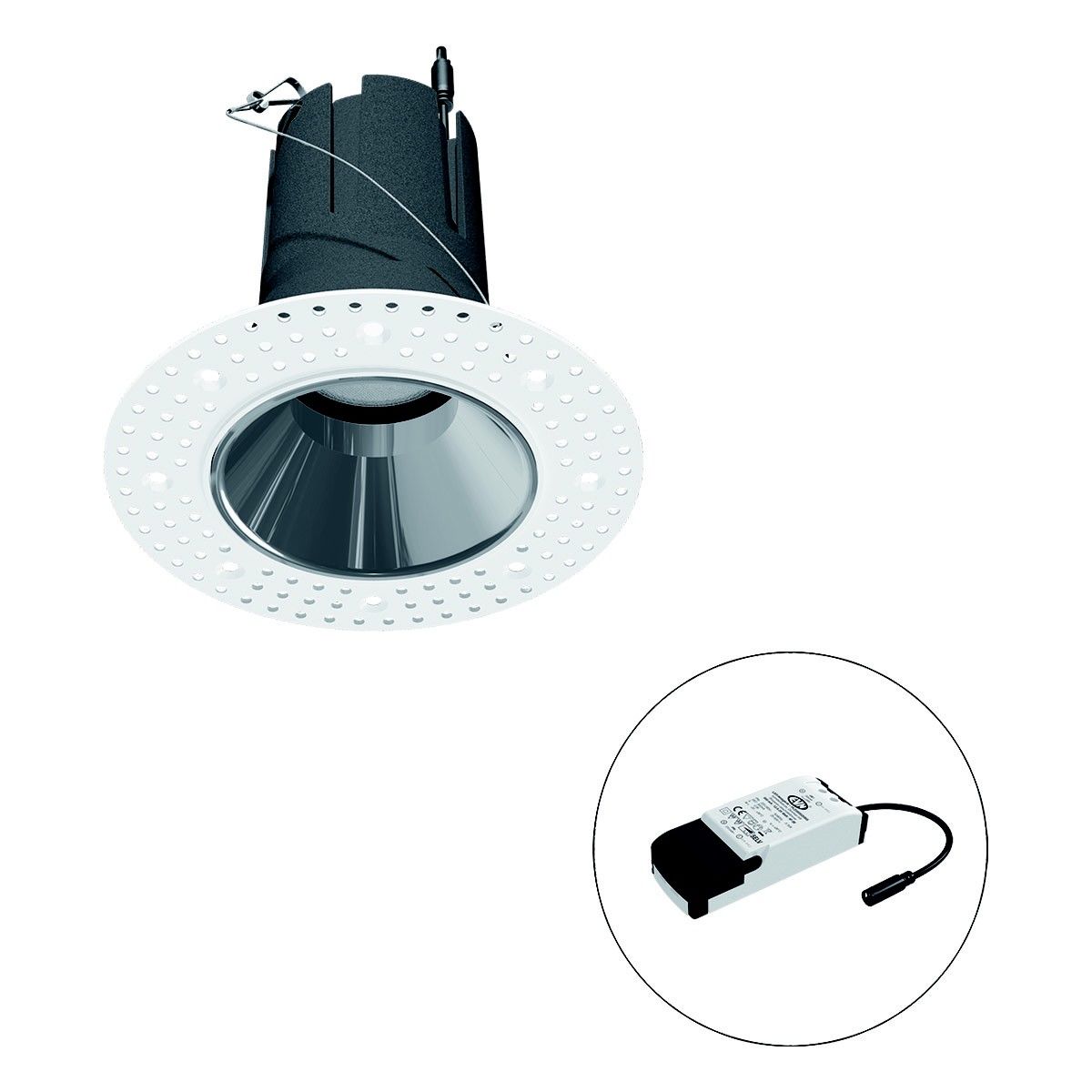 LED-Einbauleuchte modular F02R11SM1830L55P