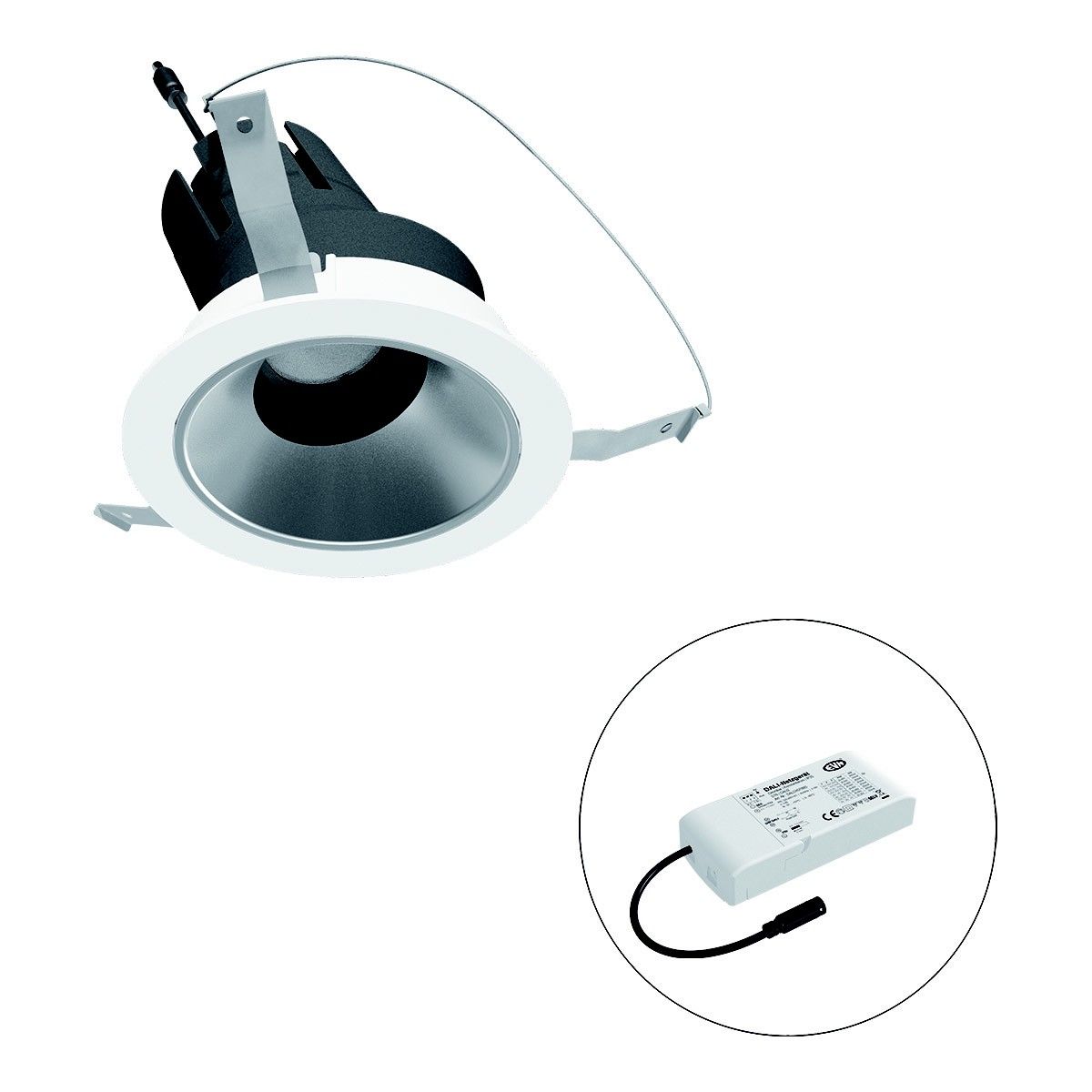 LED-Einbauleuchte modular F02R14AM1327L55D